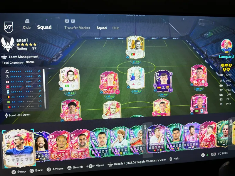 fc26 اکانت بسار کم یاب 